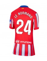 Atletico Madrid Robin Le Normand #24 Domácí Dres pro Dámské 2024-25 Krátký Rukáv